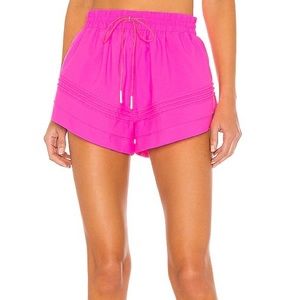 Free People Movement Check It Out Shorts Hot Pink